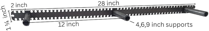 Floating Shelf Brackets - Sheppard Brackets - Easy Install - Heavy Duty (28 inch Build Kit)