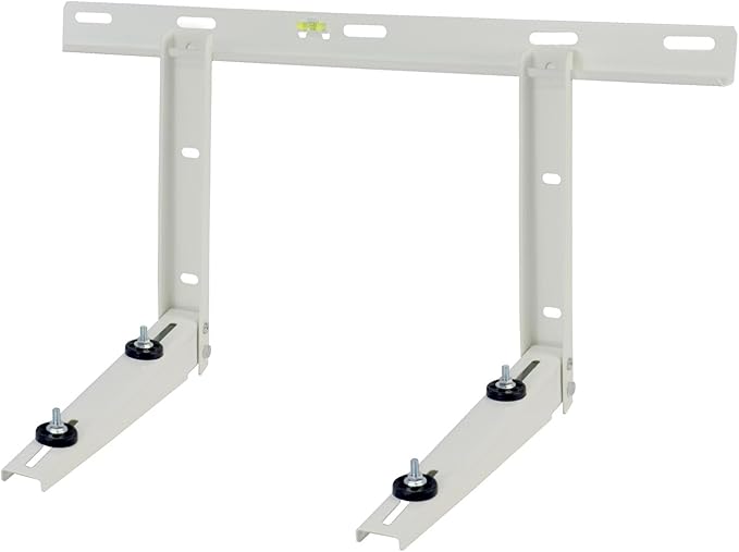 Qualward Mini Split Wall Mounting Bracket for Universal Ductless Air Conditioners, Heavy Duty Support Bracket for AC, Heat Pumps Compressors 7000-18000 BTU