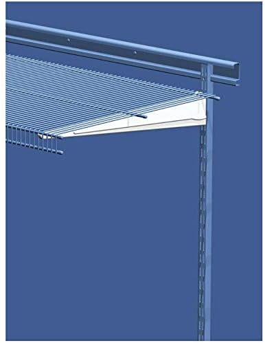 ClosetMaid 20" Double Track White Shelf Bracket2