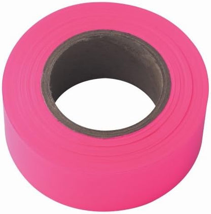 IRWIN Flagging Tape, 150-foot | Glo-Pink | Pack of 2 | Model 65603