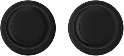 Kwikset Cove Interior Passage Door Knob, Handle For Closet and Hallway Doors, Non-Locking Doorknob, Matte Black