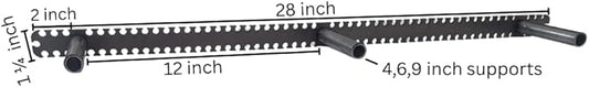 Floating Shelf Brackets - Sheppard Brackets - Easy Install - Heavy Duty (28 inch)