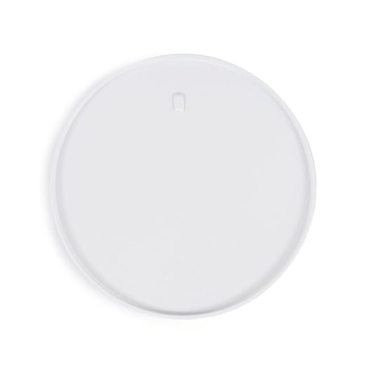 Ultra Slim Wall Holder for Philips Hue Light Switch Remote, UHOLDZU Aluminum Made Invisible Design Remote Control Holder for The Hue Dimmer Switch Wall Plate Replacement (for Tap Dial Switch, White)