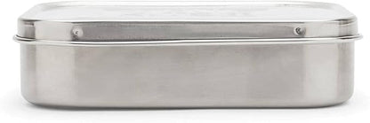 Stainless Steel Bento Box Lunch and Snack Container for Kids and Adults, 1 Compartment, 3 Cup Capacity, Color-Silver