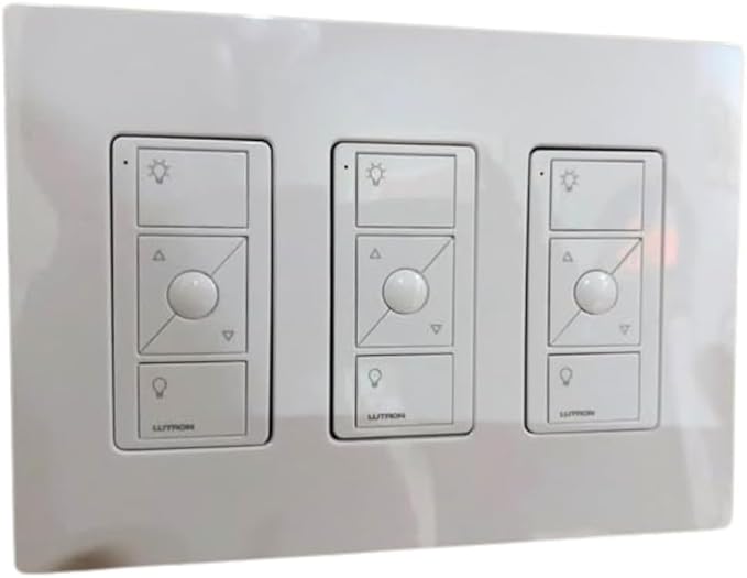 SplashNColor Wallplate Brackets for Lutron Caseta Pico Remote, 1-Pack – Seamless Remote Snap-in Installation Wall Bracket for Lutron Smart Switch, Durable Wall Mount Design for Lutron Pico Remote