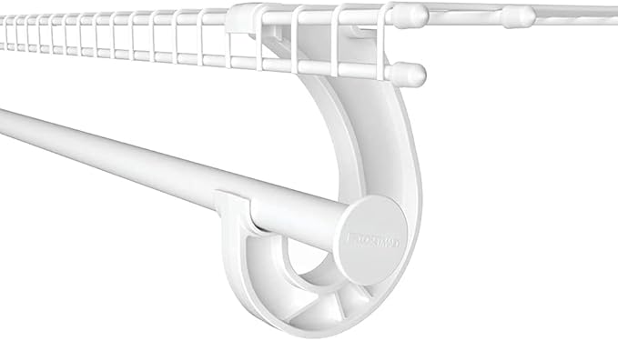 ClosetMaid 5629 Support for SuperSlide Hanging Bar, White 10 Pack