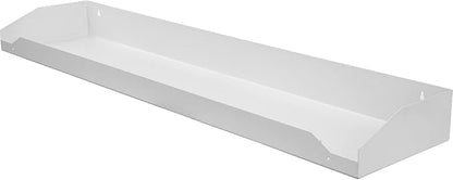 Buyers Products 1702860TRAY White Steel Topsider Shelf Custom-Fit for Steel Topsider Truck Tool Box Snap-In Shelf System