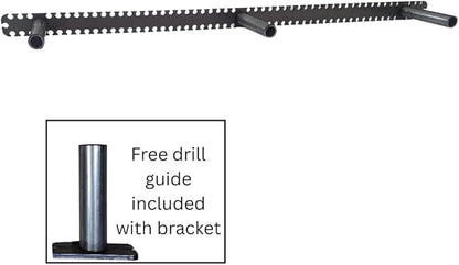 Floating Shelf Brackets - Sheppard Brackets - Easy Install - Heavy Duty (28 inch)