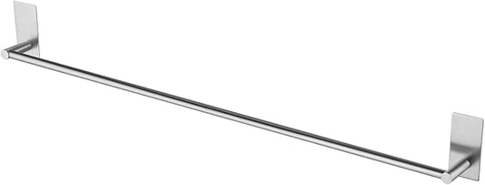 KES Adhesive Towel Bar 30-Inch Bathroom No Drill Towel Holder Sticky on Towel Rack Easy Install SUS304 Stainless Steel Rustproof Brushed Finish, A7000S75B-2