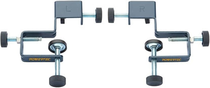 POWERTEC Drawer Front Installation Clamps, Adjustable Cabinet Face Clamp Set, Quick Mounting & Alignment Tool for Woodworking, 2 Pack - 71181