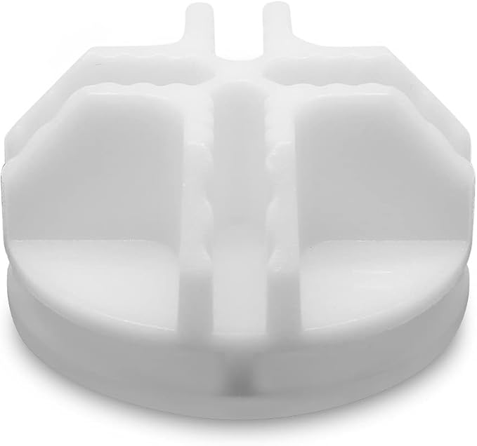 30Pcs Wire Cube Connectors Plastic Grid Cube Organizer Connector for Modular Closet Storage Organizer & Wire Shelving (White)