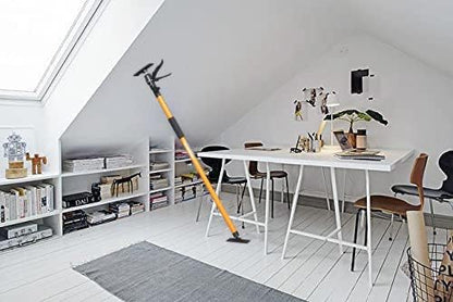 4PK Support Pole, Steel Telescopic Adjustable 3rd Hand Support System, Support Rod, Supports up to 154 lbs Construction Rods for Cabinet Jacks Cargo Bars Drywalls Extends from 49 Inch to 114 Inch