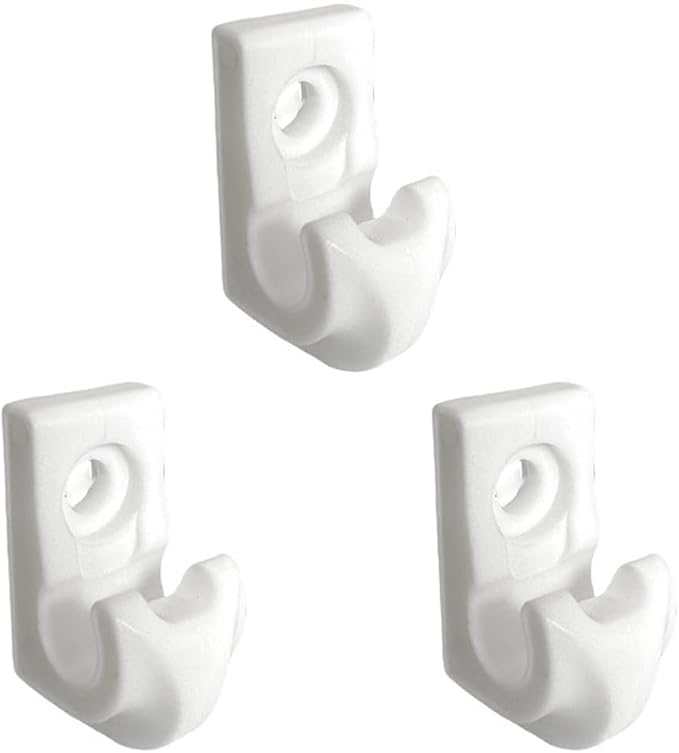 Wire Shelf Wall Clips, 20 Pcs Closet Shelves Clips, Closet Maid Shelf Clips, Down Wall Clip, Wire Shelf Brackets