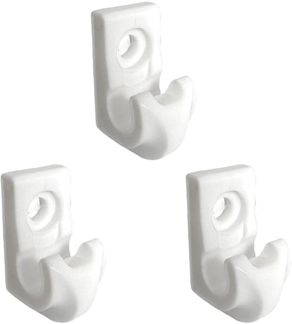 Wire Shelf Wall Clips, 20 Pcs Closet Shelves Clips, Closet Maid Shelf Clips, Down Wall Clip, Wire Shelf Brackets