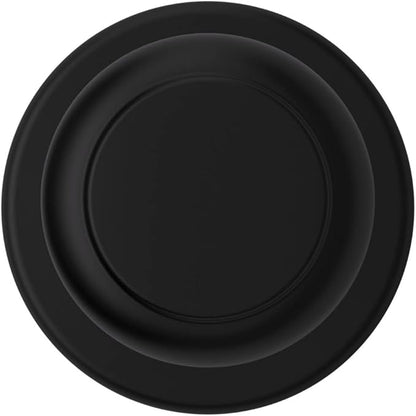 Kwikset Cove Interior Passage Door Knob, Handle For Closet and Hallway Doors, Non-Locking Doorknob, Matte Black