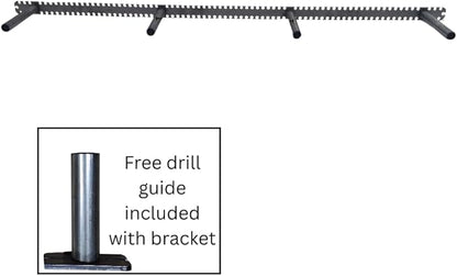 Floating Shelf Brackets - Sheppard Brackets - Easy Install - Heavy Duty (40 inch)