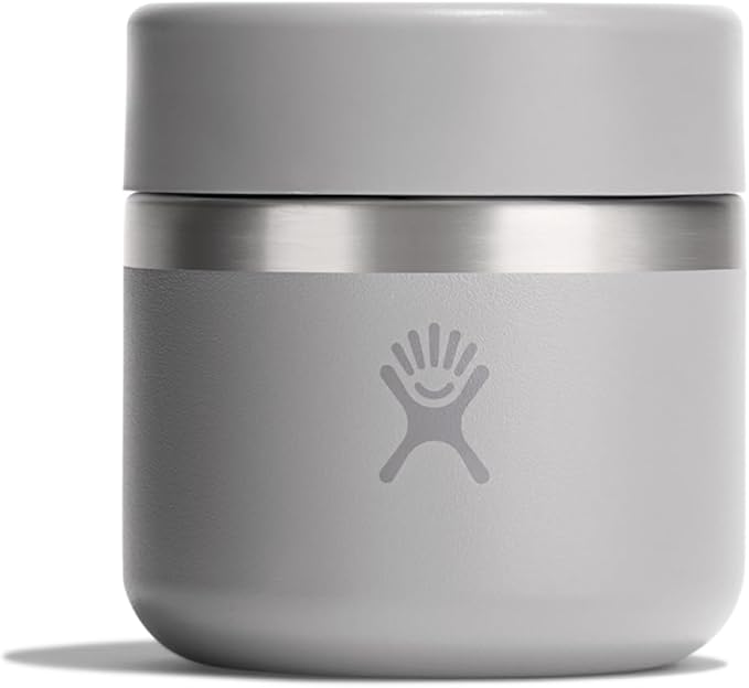 Hydro Flask Food Jar – Insulated Stainless Steel, Snack Travel Container for Hot Food, Lunch, & Soup 8 Oz Birch