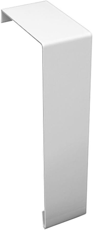 Baseboarders Basic Series Galvanized Steel Coupler, Rust-Resistant, White, Connects & Aligns Multiple Basic Series Heater Covers for Seamless Installation