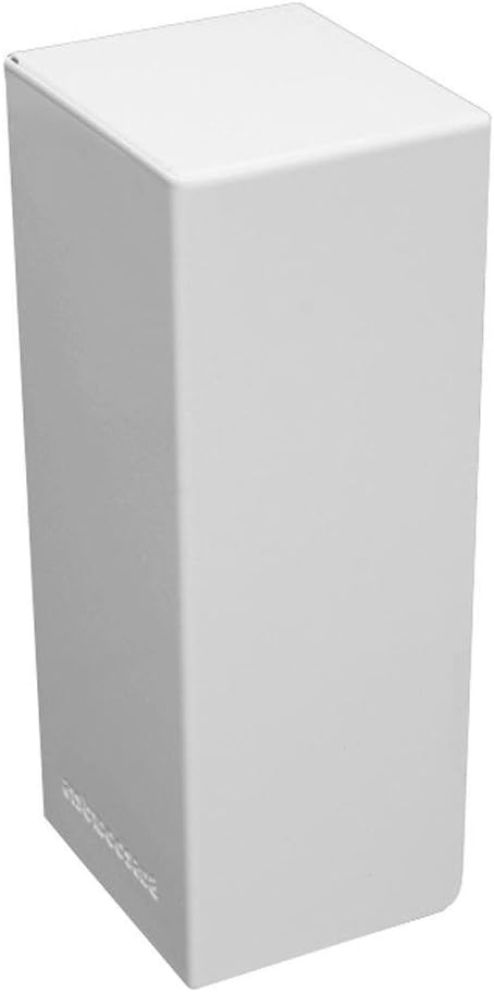 Baseboarders Basic Series Galvanized Steel Left End Cap for Baseboard Heater Covers, White, Rust-Resistant & Easy to Install