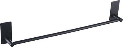 KES 20-Inch Towel Bar for Bathroom, Self Adhesive Hand Towel Holder No Drill Wall Mounted SUS 304 Stainless Steel Matte Black, A7000S50B-BK