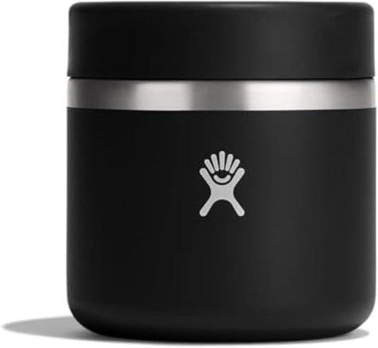 Hydro Flask Food Jar – Insulated Stainless Steel, Snack Travel Container for Hot Food, Lunch, & Soup 20 Oz Black