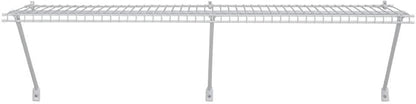 ClosetMaid 1074 Multi-Purpose 4Ft. by 16in. Ventilated Wire Shelf Kit, White