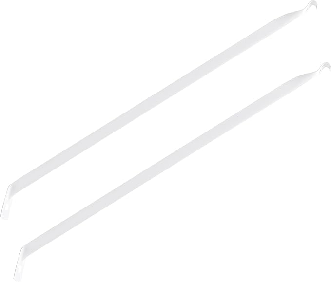 SINJEUN 16 Pack 12 Inch Wire Shelf Bracket Set, Rack Support Bracket with Screws and Expansion Bolts, Wire Shelving Support Brackets for Wardrobe and Wall Bracket Installation, White