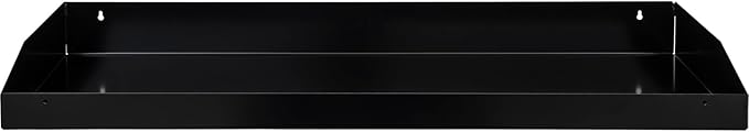 Buyers Products 1702990TRAY 43 Inch Black Powder Coated Carbon Steel Tray for 88-Inch Topsider Truck Box, No Notches
