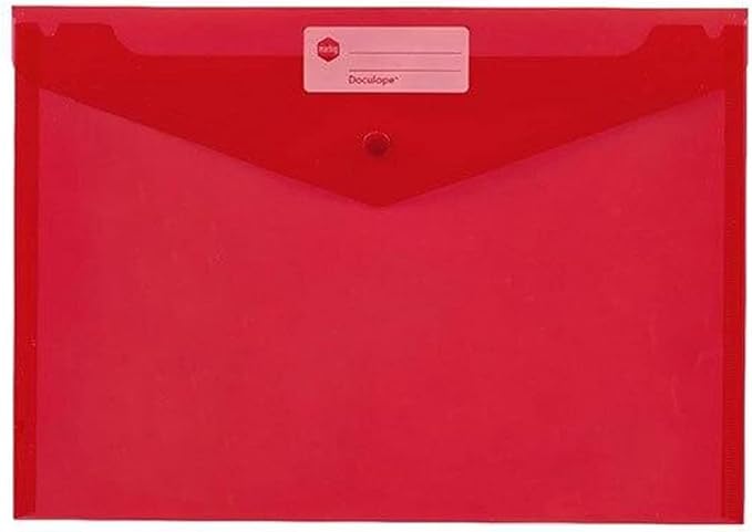 MARBIG(R) 2015003 Doculope A4 Document Wallet (Red)