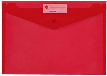 MARBIG(R) 2015003 Doculope A4 Document Wallet (Red)