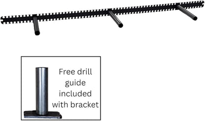 Floating Shelf Brackets - Sheppard Brackets - Easy Install - Heavy Duty (34 inch)