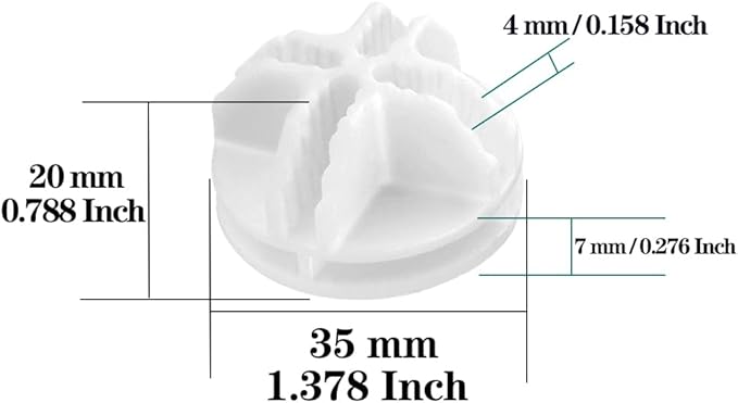 30Pcs Wire Cube Connectors Plastic Storage Cube Connectors, Wire Grid Cube Organizer Connector for Modular Closet Storage Organizer and Wire Shelving, White