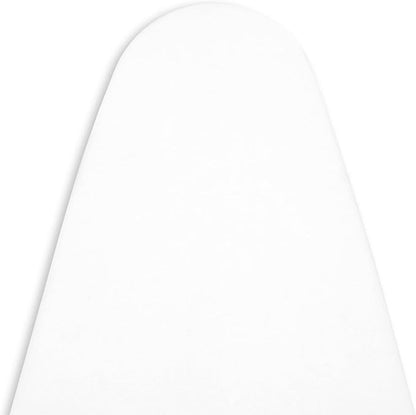 Encasa XO Ironing Board Cover and Pad 54"x18" - 4mm Felt X-Large Iron Board Cover with Padding - Heat Resistant, Stain-Safe Dye, Non Slip Elastic Bungee Cord Tightening Iron Table Cover White