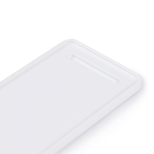 Ultra Slim Wall Holder for Philips Hue Light Dimmer Switch Remote V1, UHOLDZU Aluminum Invisible Remote Control Holder for The Hue Dimmer Switch Wall Plate Replacement (White)