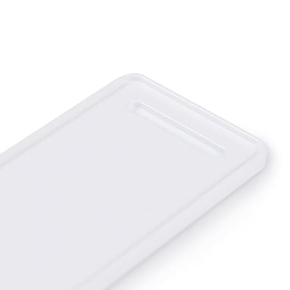 Ultra Slim Wall Holder for Philips Hue Light Dimmer Switch Remote V1, UHOLDZU Aluminum Invisible Remote Control Holder for The Hue Dimmer Switch Wall Plate Replacement (White)