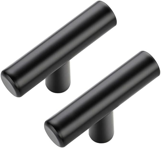 JOY DECOR 30 Pack Cabinet Knobs, Black Cabinet Handles, 2in Kitchen Cabient Knobs, Single Hole Drawer Knobs for Dresser Drawers