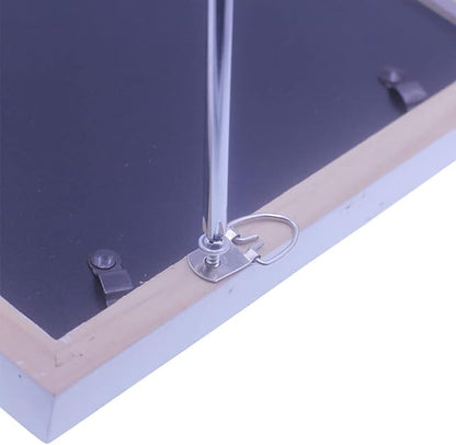 D-Ring Picture Hangers with Screws 100 Pcs, Single Hole Picture Hanging Hardware, Picture Hooks for Mirror, Clock, Decoration, Paintings, Artwork Picture Frame