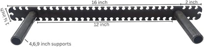 Floating Shelf Brackets - Sheppard Brackets - Easy Install - Heavy Duty (16 inch)
