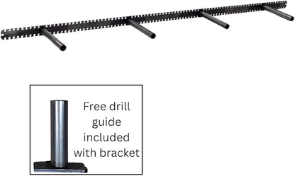 Floating Shelf Brackets - Sheppard Brackets - Easy Install - Heavy Duty (46 inch)