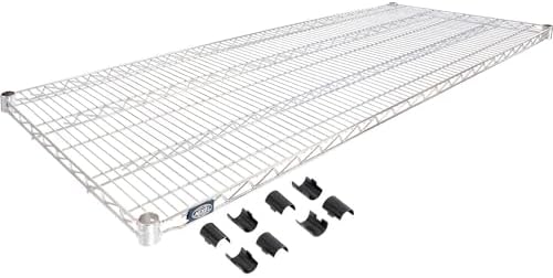 Nexel Chrome Wire Shelf, 72" x 24"