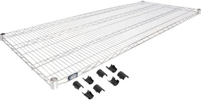 Nexel Chrome Wire Shelf, 72" x 24"