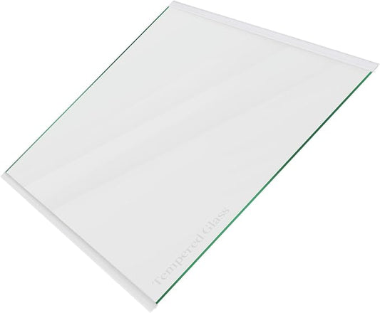 Upgraded W11130202 Whirlpool Freezer Shelf – Tempered Glass Refrigerator Drawer Shelf Replacement, Fits Fridge Door Parts and Shelves, Replaces W10527848, 4545865, EAP12347521, WRS571CIHZ04