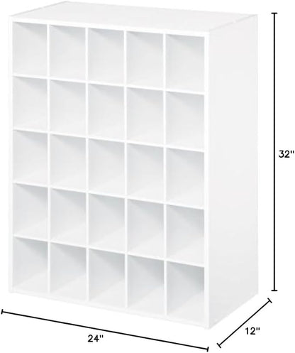 ClosetMaid 8506 25-Cube Organizer, White