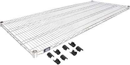 Nexel Chrome Wire Shelf, 72" x 24"