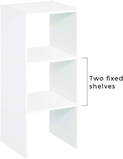 ClosetMaid 8953 Stackable Vertical Organizer, 31.5" H x 12.01" W x 11.61" D, White