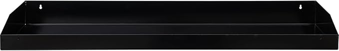Buyers Products Interior Storage 18X16X96 Inch Black Steel Topsider Truck Box Toolbox Tray, 77 X 13.75 X 2.25/4