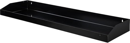 Buyers Products Interior Storage 18X16X96 Inch Black Steel Topsider Truck Box Toolbox Tray, 77 X 13.75 X 2.25/4