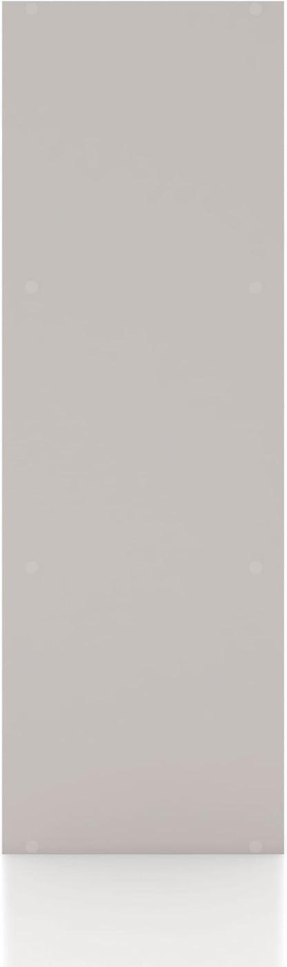 Homes: Inside + Out Apexa 3-Tier Cube Storage Organizer Shelves, Stackable Wood Bookcase Fits Cubby Bins for Organization, Dorm Teen Room Decor & Home Office, Taupe Grey