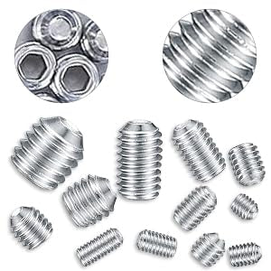 80 pcs Set Screws, Set Screws Assortment Kit, Grub Screws M3 M4 M5 M6 M8 for Home Repair, Repair Furniture, Electronic Product, Install Door Lock, DIY, Fixtures, 12 Sizes