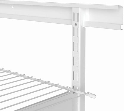 ClosetMaid 2800 ShelfTrack 12-Inch Standard, White (Pack of 2)